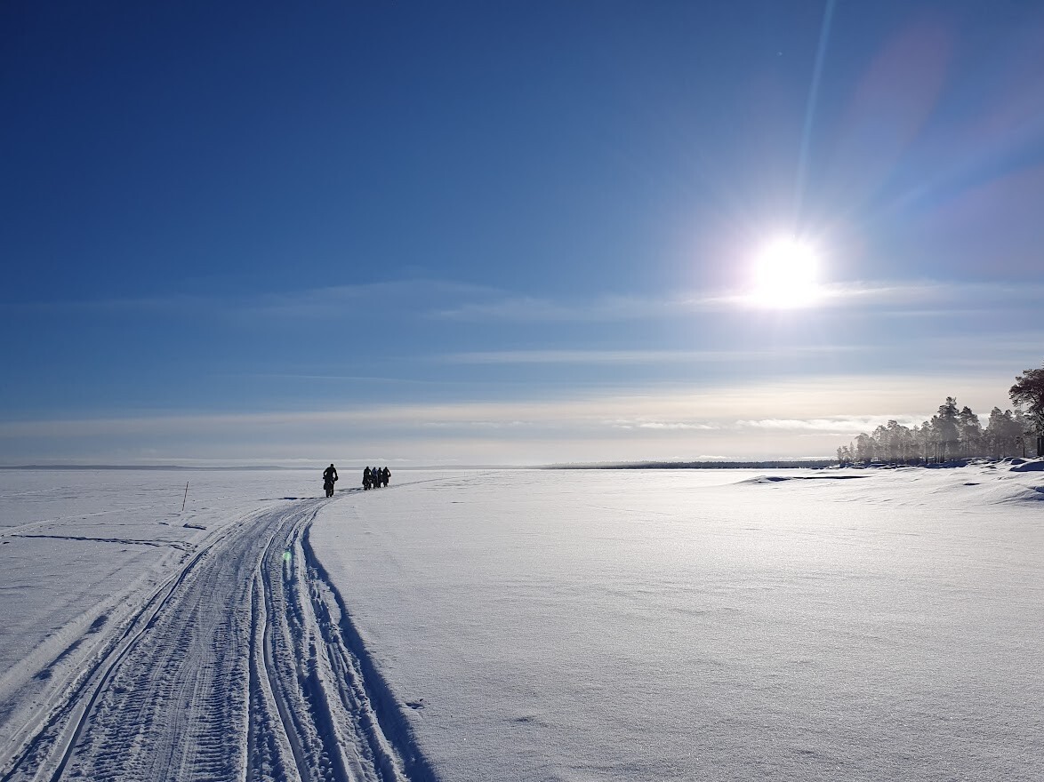 Zimní Laponsko aneb cyklistika trochu jinak